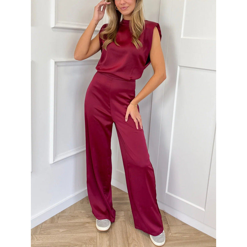 Backless Evening Dress Jumpsuit