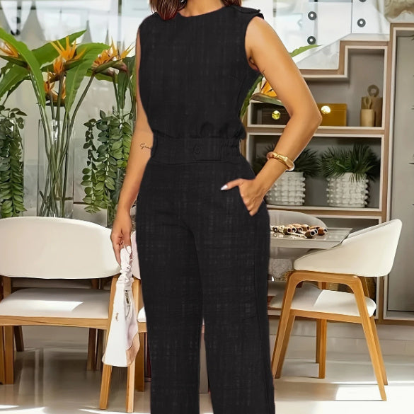 Polyester Fiber Top Pant Set