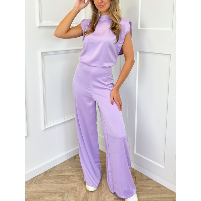 Backless Evening Dress Jumpsuit