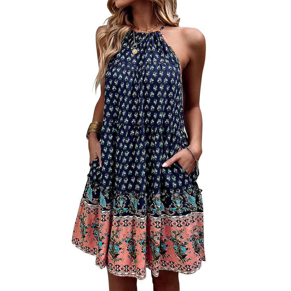 Bohemian Casual Vacation Beach Style Dress
