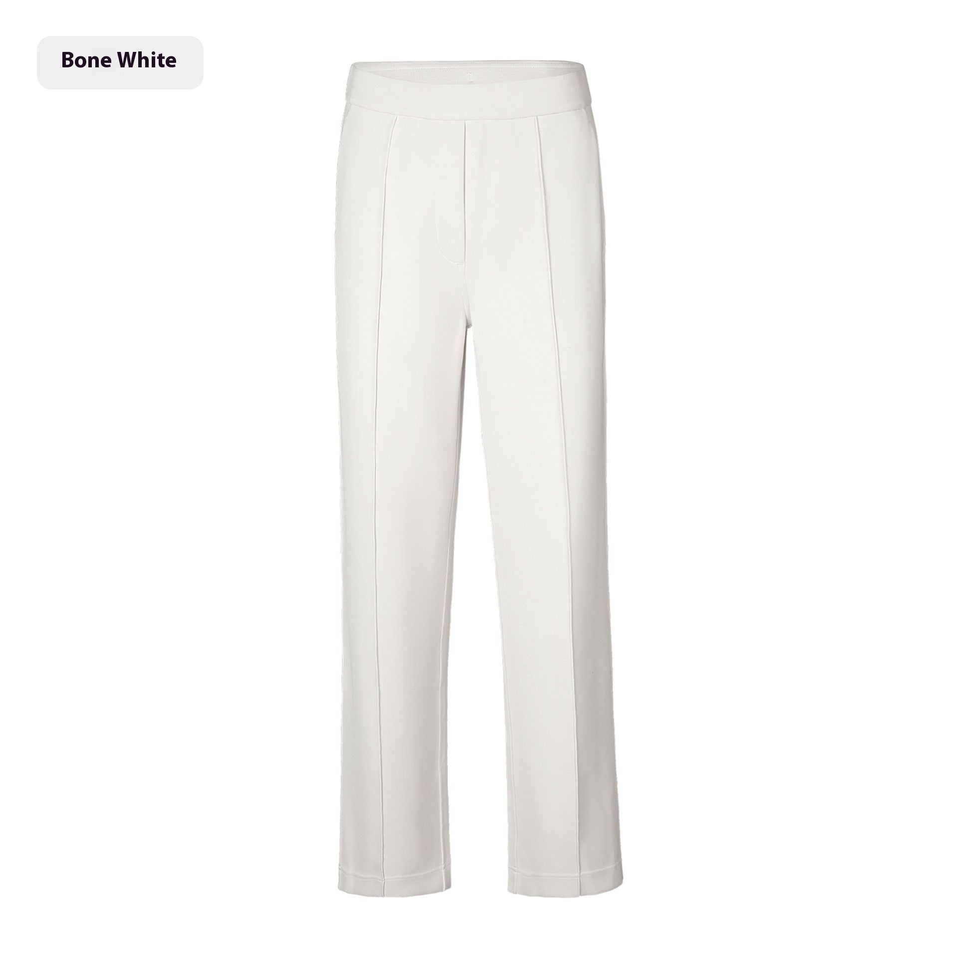 Mid Waist Loose Straight Pants