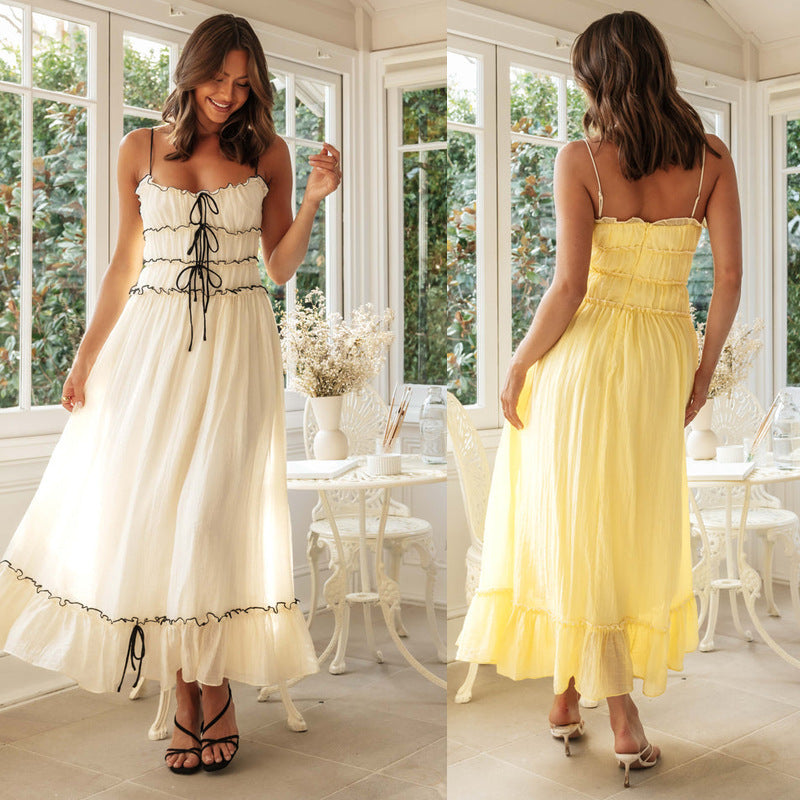 Women Suspender Dress